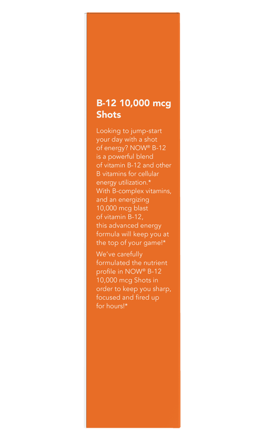 B-12 Shots-10,000mcg-12 packets