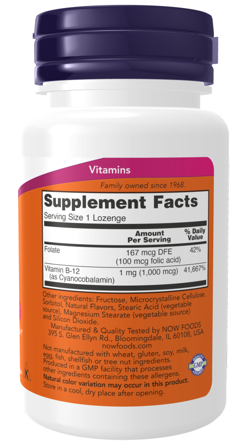 B 12 1000mcg 100 LOZ