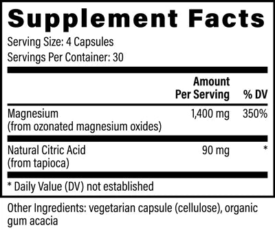Oxy Powder 120 capsules