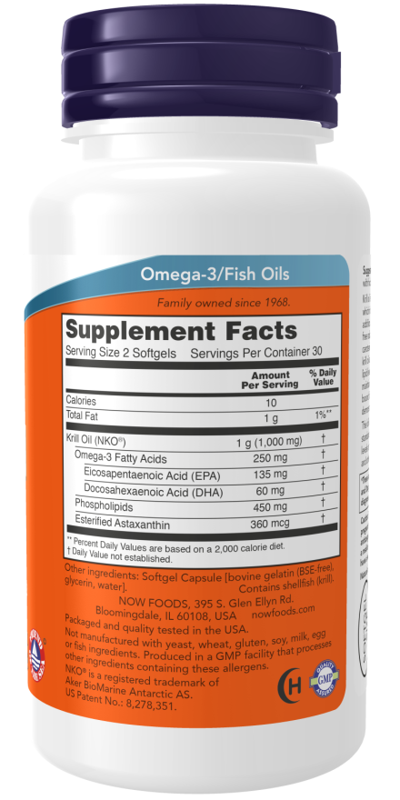 Krill Oil- 500MG - 60 softgels