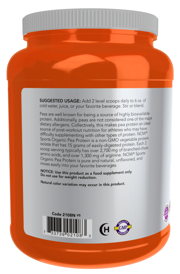 Pea Protein-Organic-1.5lbs