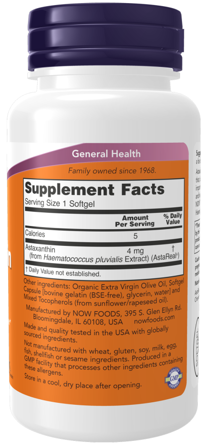 Astaxanthin 4 mg.-90 sgels