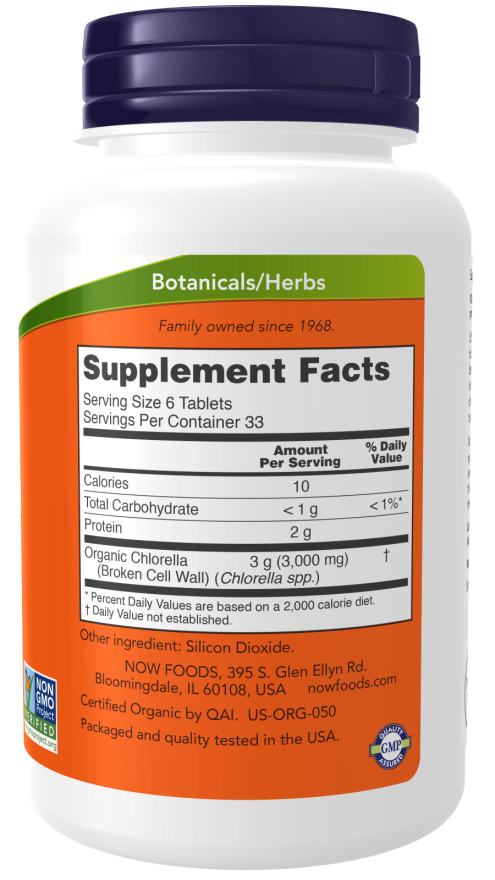 Chlorella-500mg-200 tablets