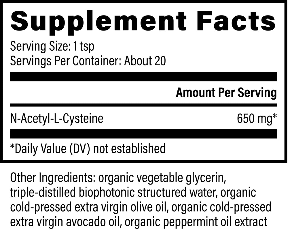 NAC-IV Stength for Oral Delivery-3.4oz