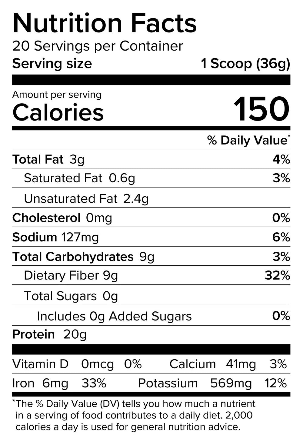 Pure Plant Protein-Organic-Chocolate-1.66lb
