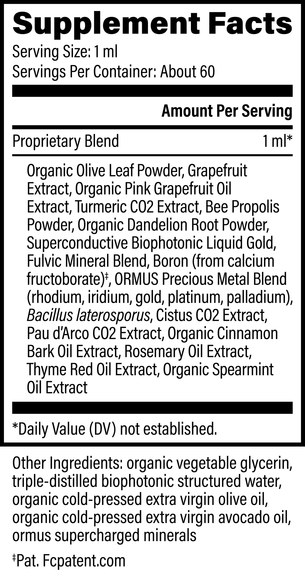 Yeast and Mold Cleanse-2oz