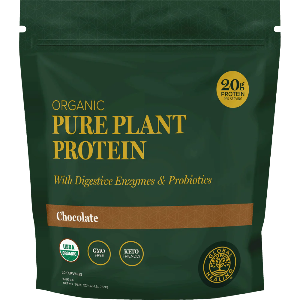 Pure Plant Protein-Organic-Chocolate-1.66lb