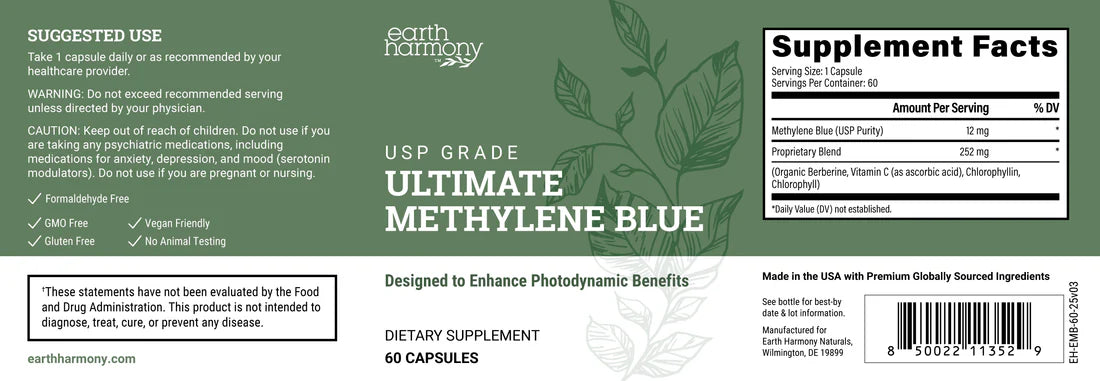 Ultimate Methylene Blue - 60 Capsules
