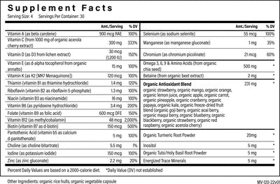Multivitamin Capsules 120 count
