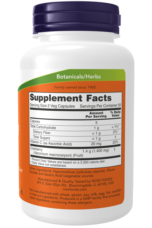 Cranberry Caps-700mg-100 veg cap