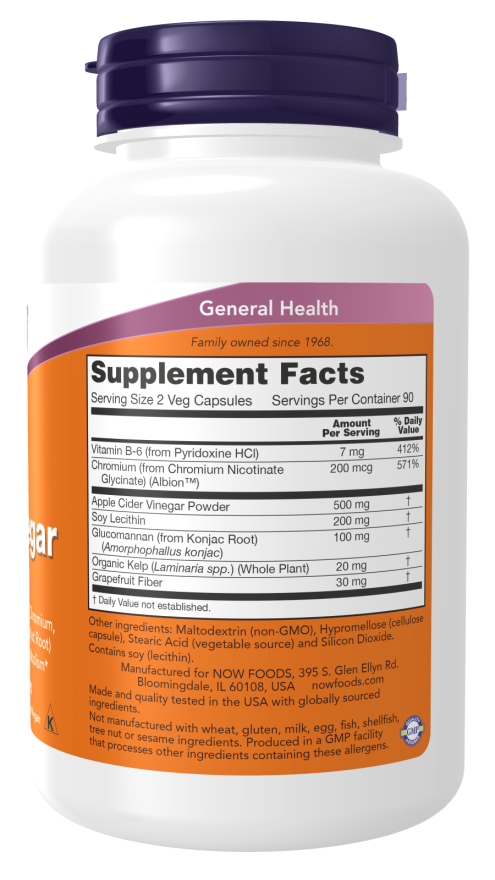 Cider Vinegar Diet-180 caps