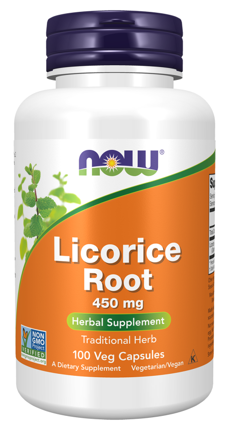Licorice Root- 450mg - 100 CAPS