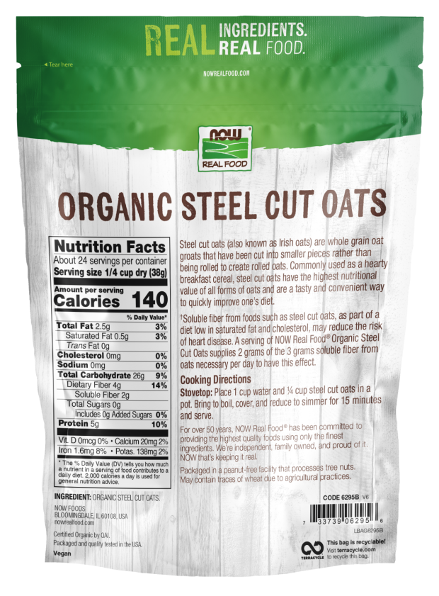 Steel Cut Oats-2 lb.