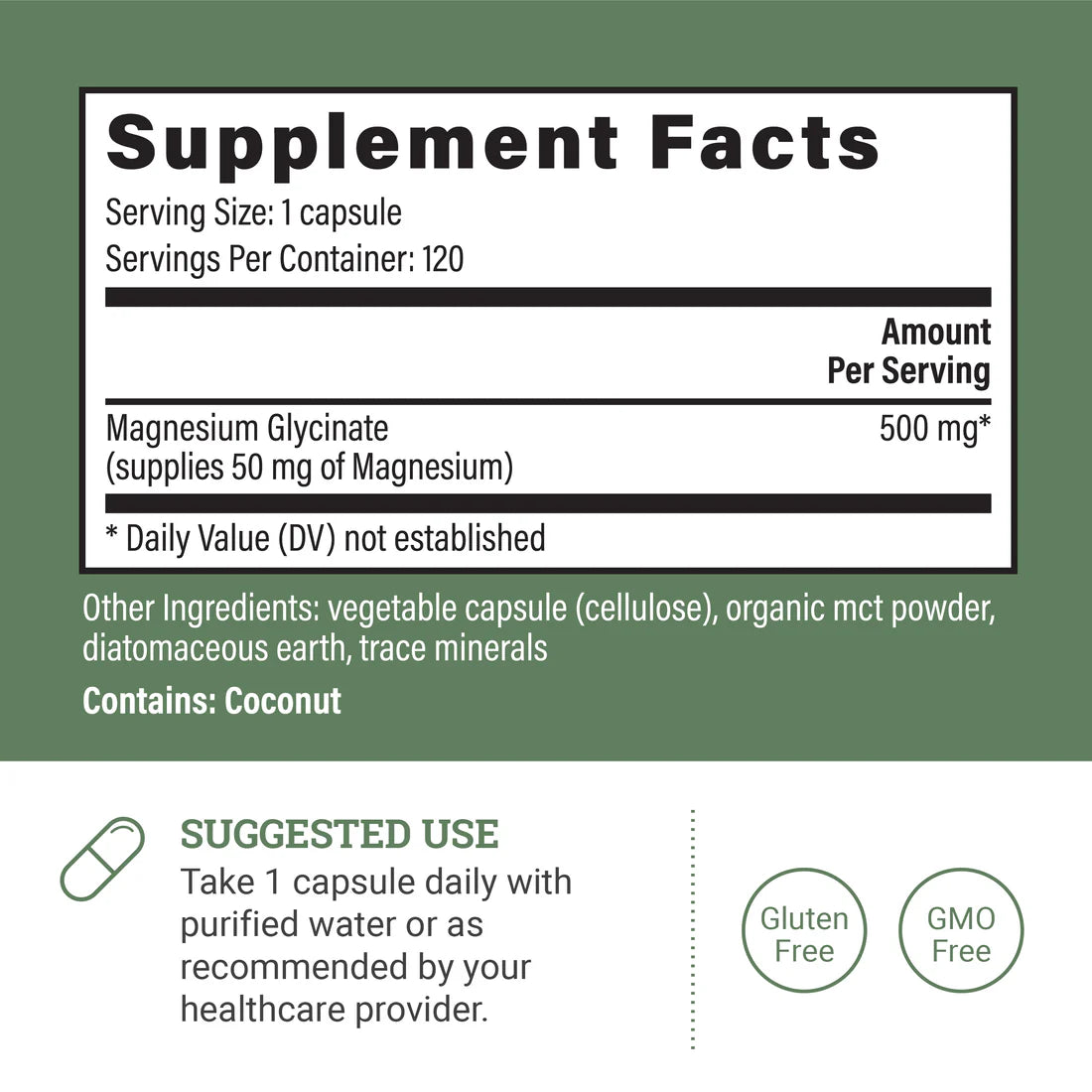 Magnesium Glycinate-120cap