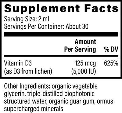 Vitamin D3-2 oz