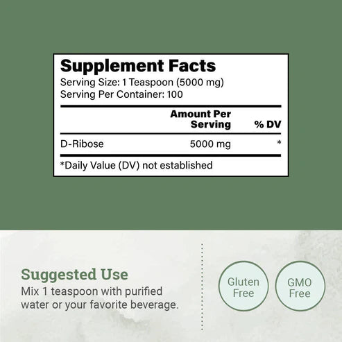 D-Ribose-17.6 oz