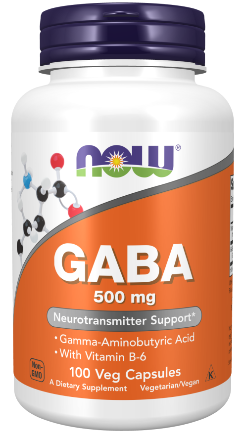 GABA 500mg + B-6 100 CAPS