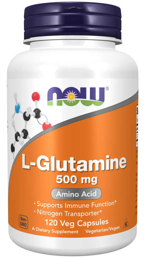 L-Glutamine-500 mg-120 caps