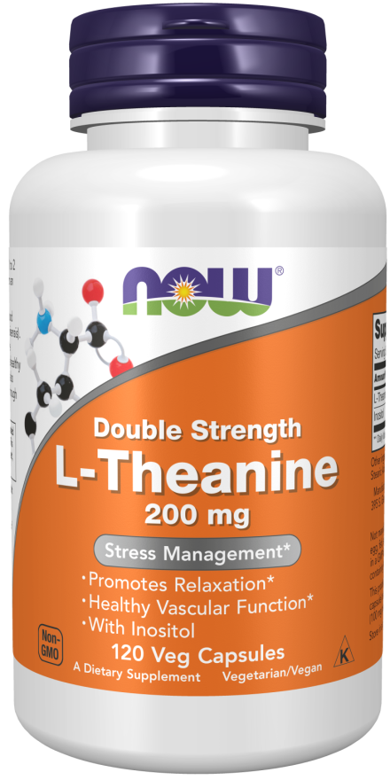 L Theanine 200 mg.- 120 cap