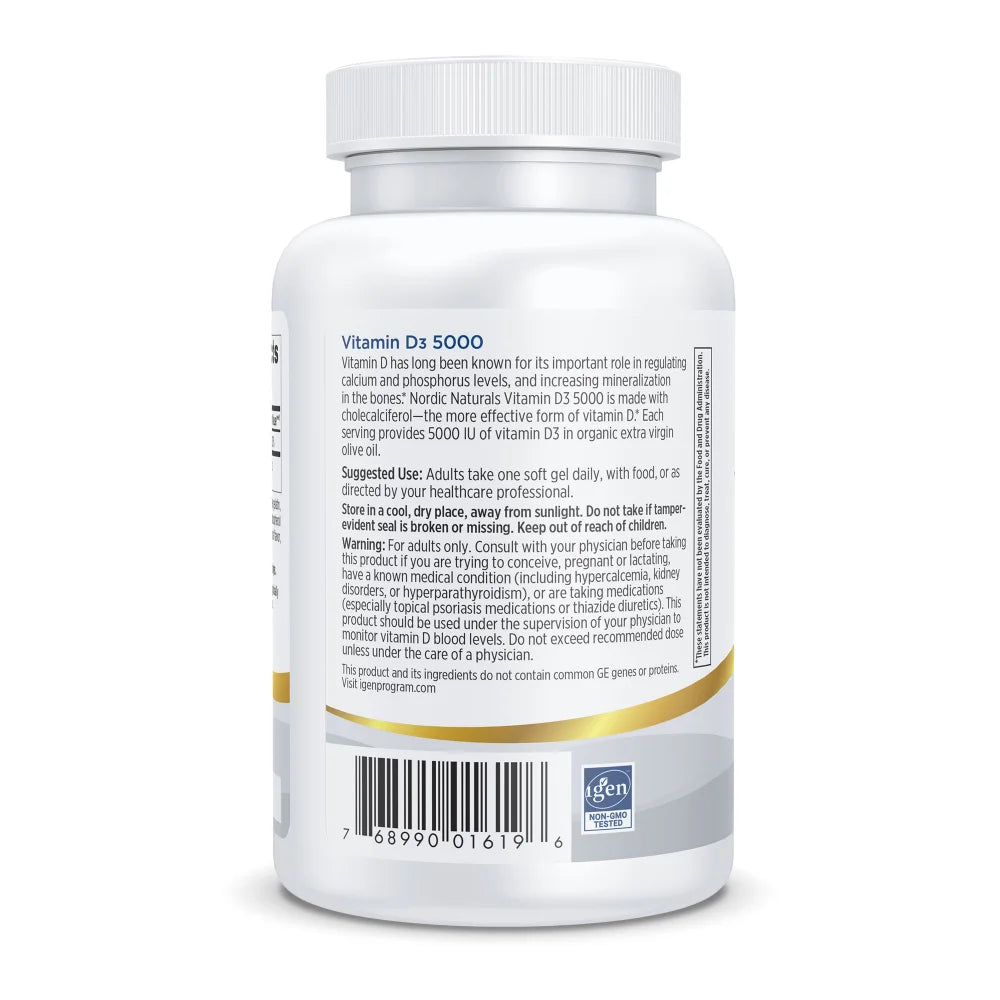 Vitamin D3 5000-120 gels