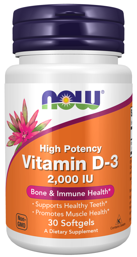 Vitamin D-3-2000iu -30 softgels