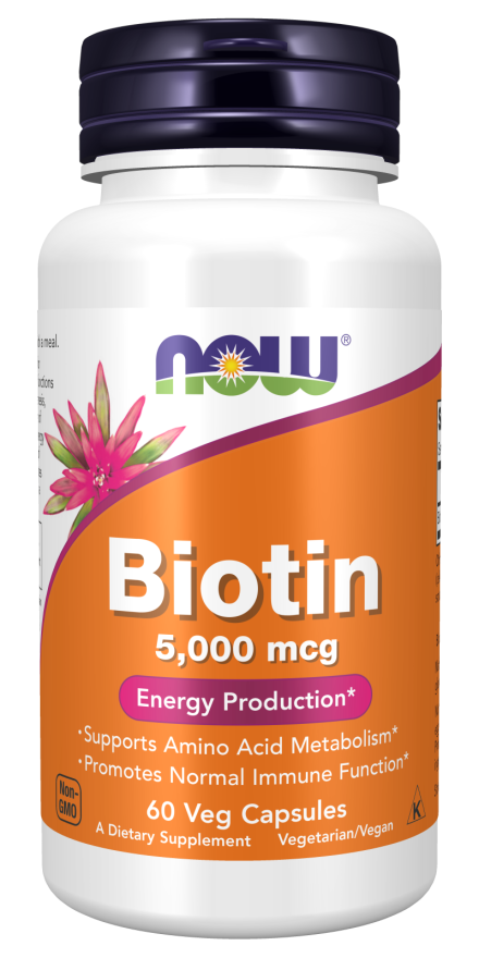 Biotin 5000 mcg-60 caps