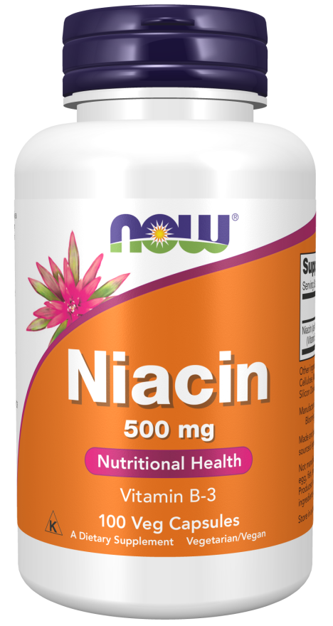 Niacin 500 mg.-100 Caps