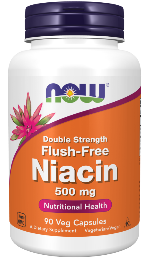 Flush-Free Niacin 500 mg.-90