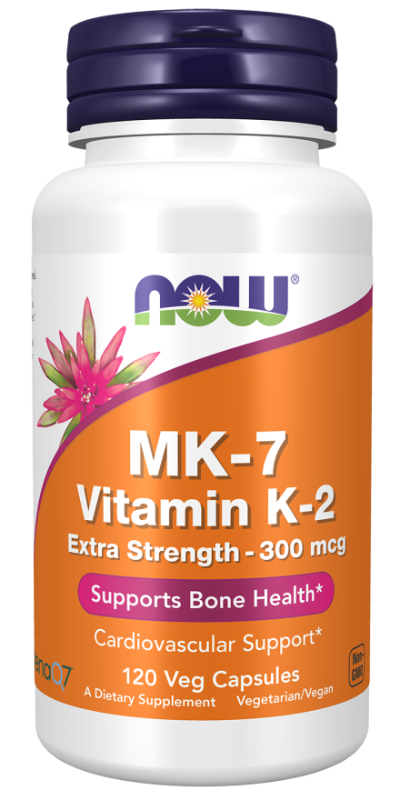 MK-7 Vitamin K-2-300 mcg-120cap