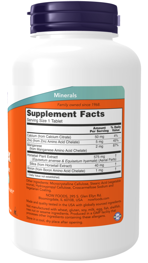 SILICA COMPLEX -180 tabs – Hillman Health Foods P: 855-264-7437