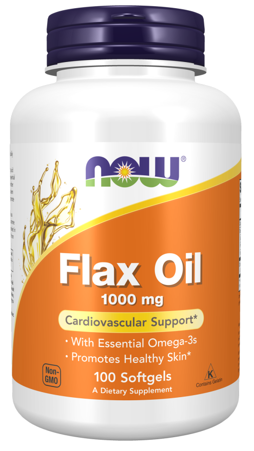 Flax Oil-1000mg-100 gel