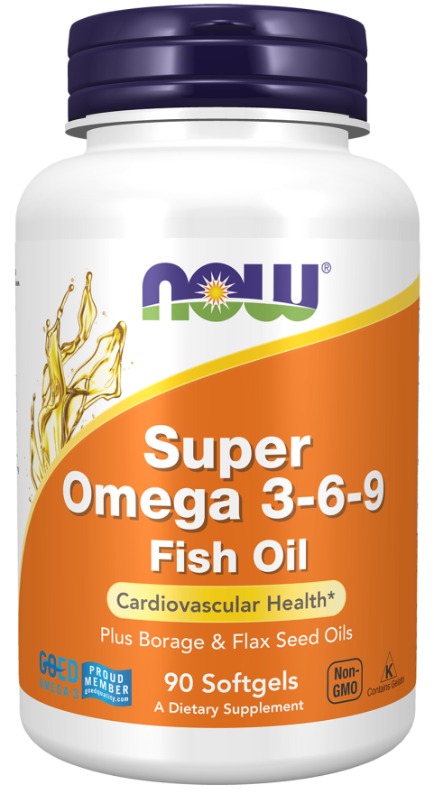 Super Omega 3-6-9 1200mg- 90 softgels