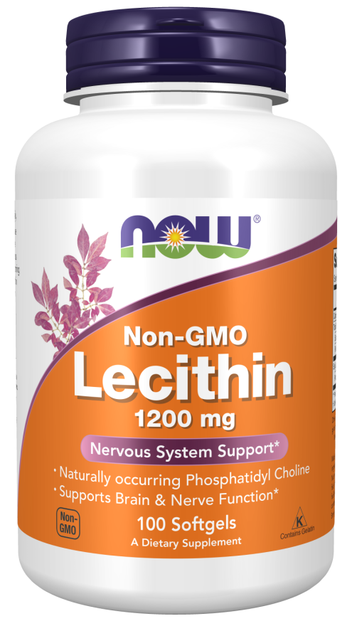 Lecithin 1200 mg-100 gels