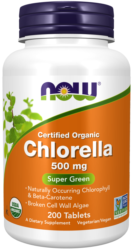 Chlorella-500mg-200 tablets