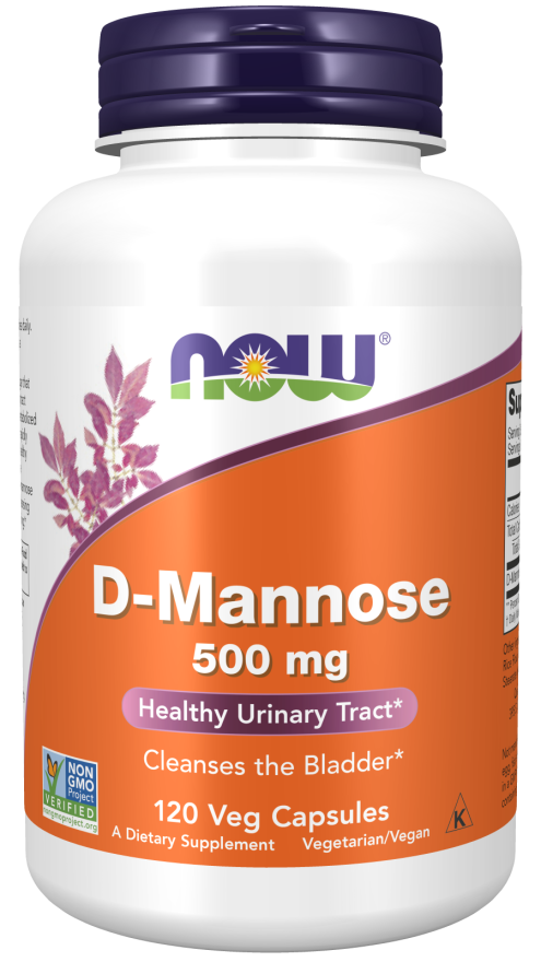 D-Mannose 500 mg.-120 Caps