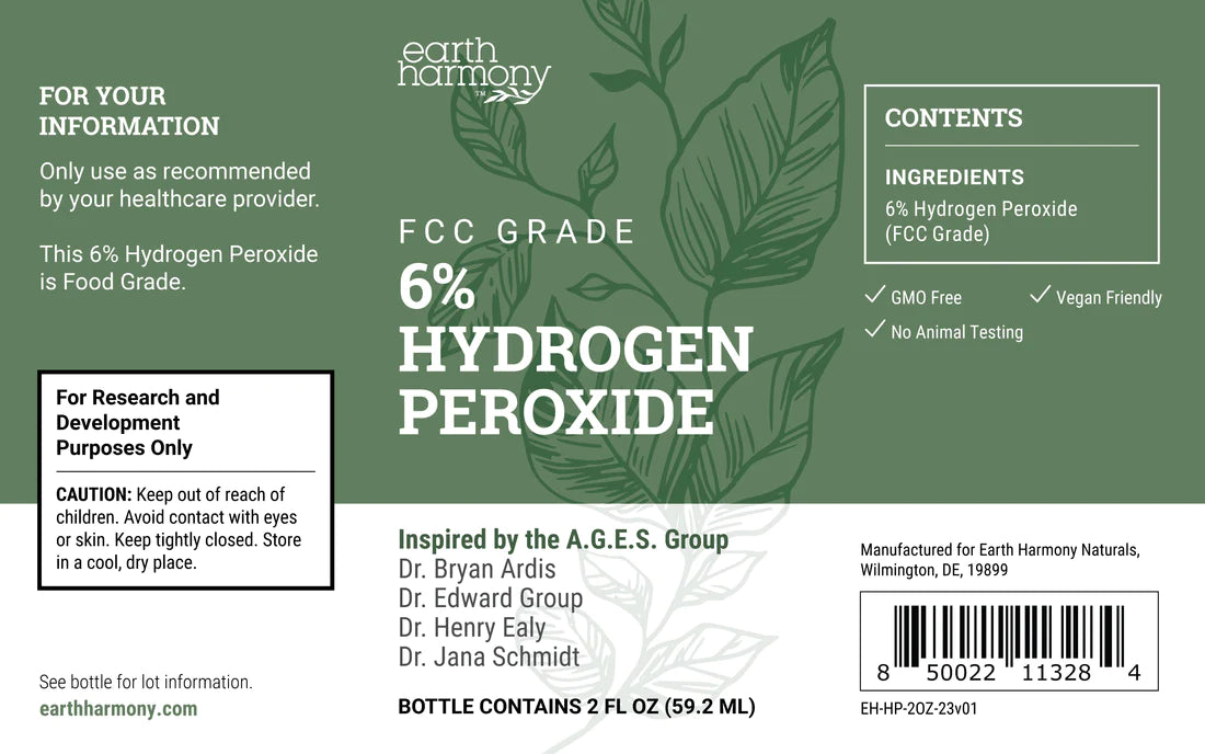 Hydrogen Peroxide 6%-2fl oz