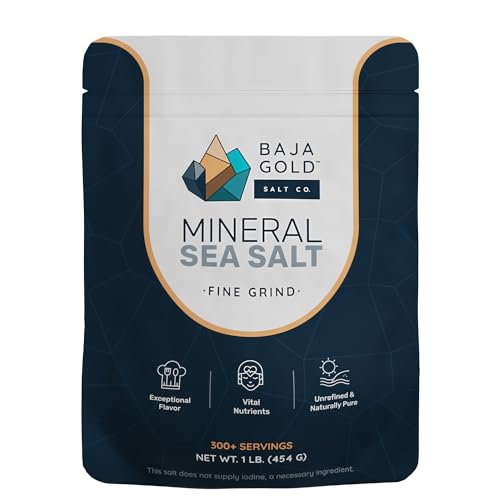 Baja Gold -Mineral Sea Salt-1lb