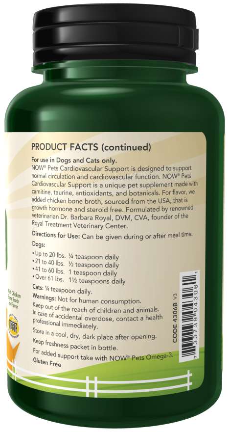 Pets Cardiovascular Support-4.5oz