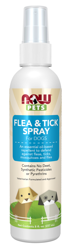 Pets Flea & Tick Spray-8 oz