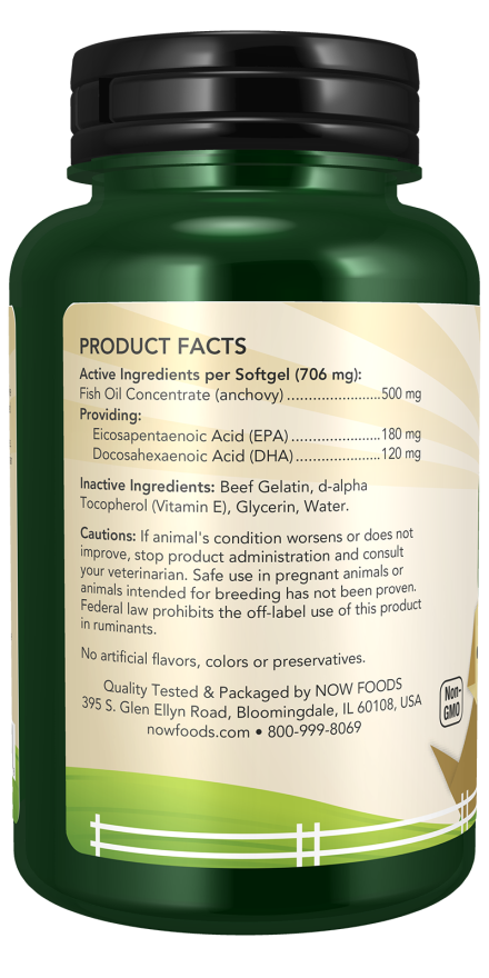 Pets Omega-3 Mini Gels-150 softgels
