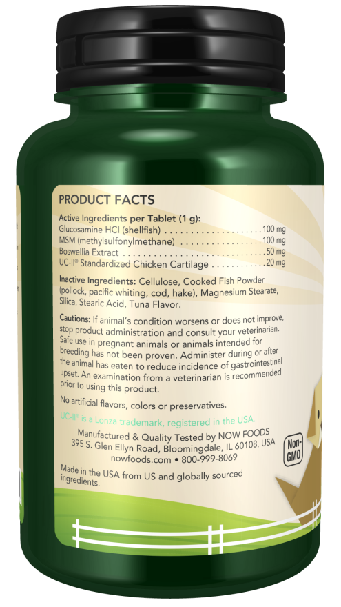 Pets UC-ll Advanced Joint Mobility-60 tab