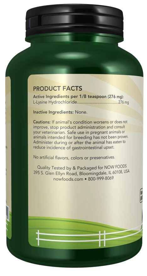 Pets L-Lysine-8oz