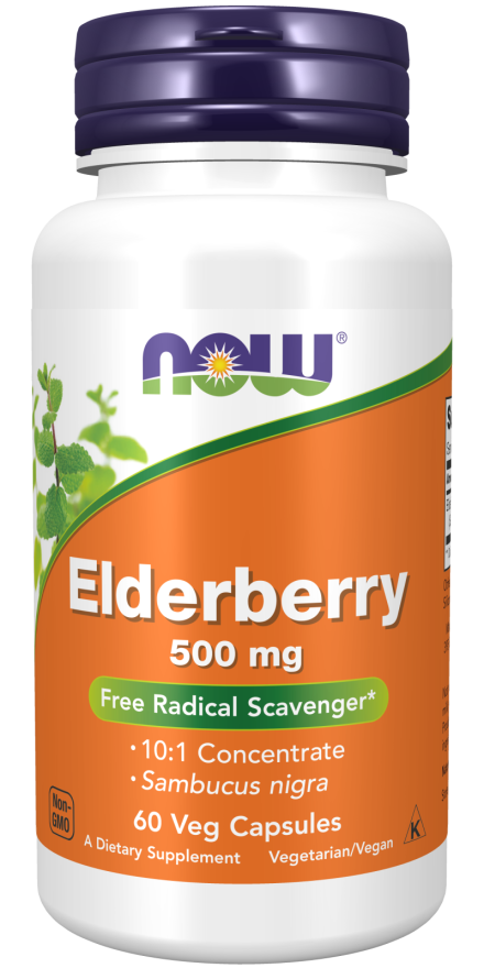 Elderberry 500 mg-60 caps