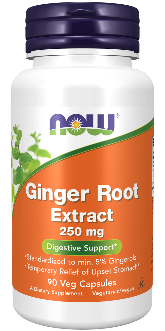 Ginger Root Extract-250mg-90 cap