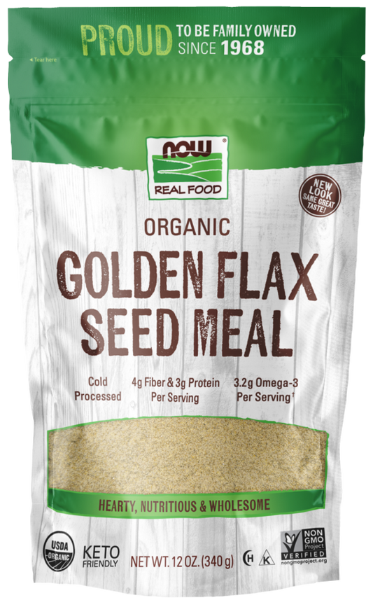 Golden Flax Seed Meal-12 oz.