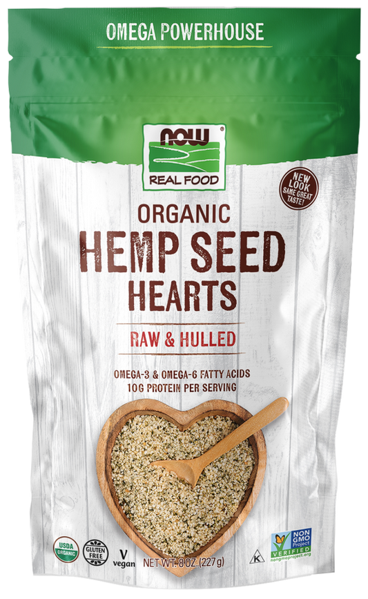 Organic Hemp Seed Hearts-8 oz.