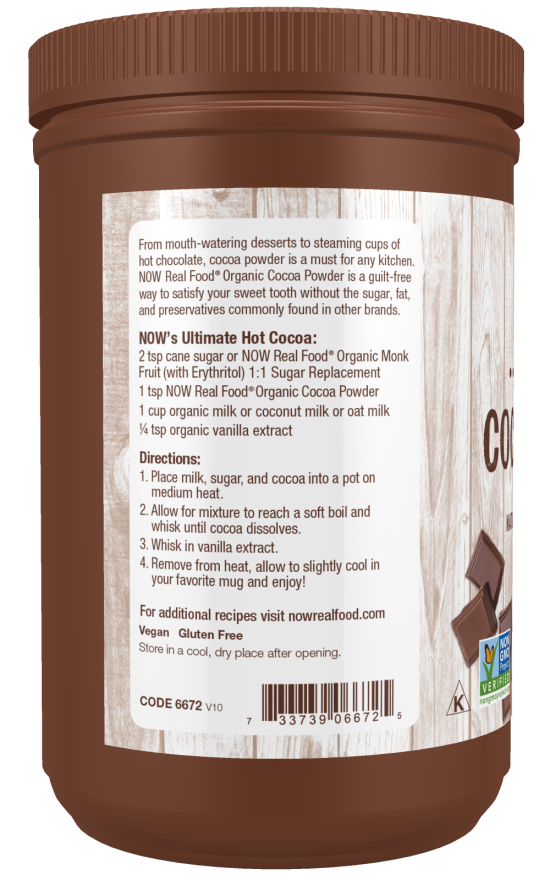 Organic Cocoa Powder-12 oz.