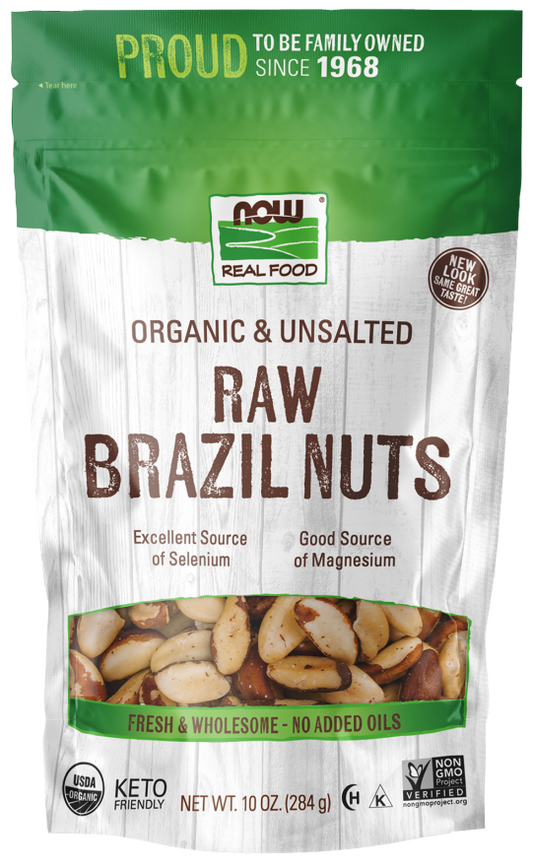 Organic Raw Brazil Nuts-10 oz.