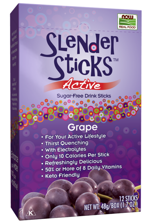 Slender Stick - Active Grape-12 Sticks