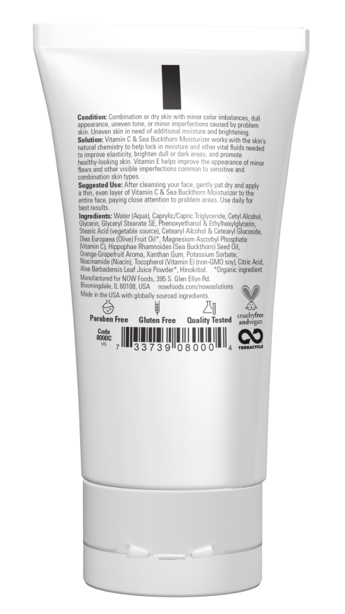 Vitamin C & Sea Buckthorn Moisturizer-2 fl. oz.